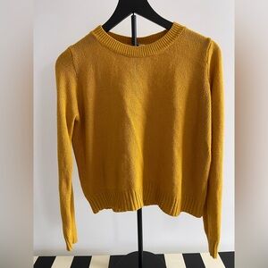 Divided H&M Golden Mustard Yellow Women's Sweater